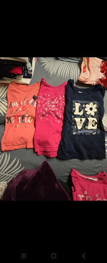 Lot Tee-shirt fille 4 ans