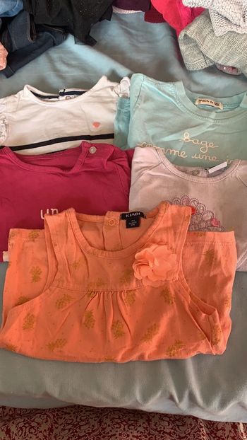 Lot 5 tee-shirts manche courte