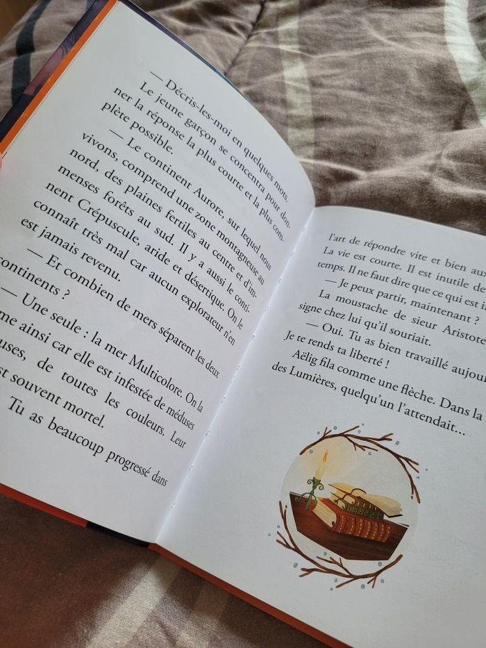 livre le maître des licornes la forêt des lumières (3,50e) - photo numéro 2