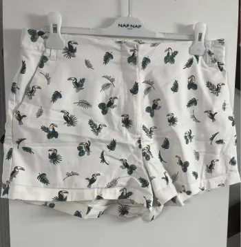 Short taille basse cache cache
