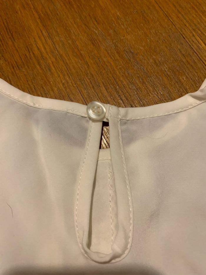 Jolie tunique écru kiabi 24 mois - photo numéro 4