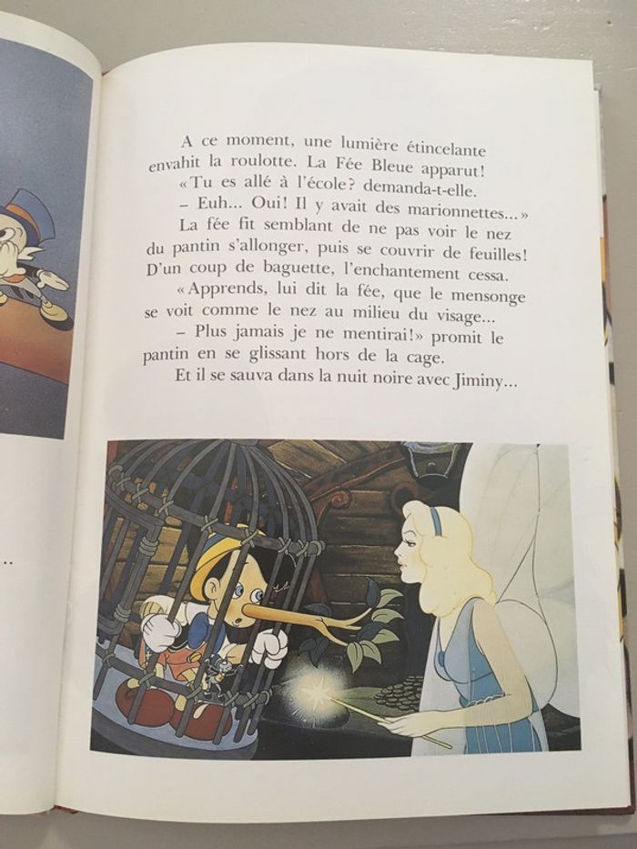 Livre Pinocchio Disney Édition Hachette - photo numéro 5