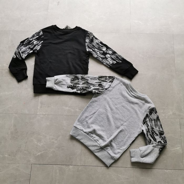 Lot de 2 pull garçon neuf type sweat - photo numéro 2