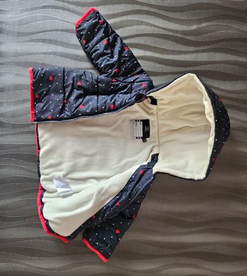 Manteau d'hiver à capuche 12 mois terre de marin