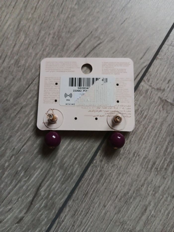 Boucles d'oreille neuves marque Parfois - photo numéro 4