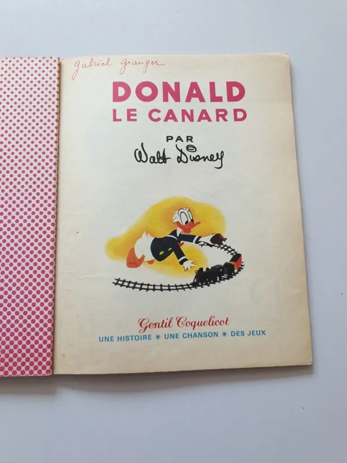 Gentil Coquelicot - Donald le canard - photo numéro 2