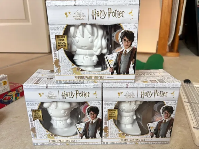 Figurine de plâtre à peindre - Harry Potter