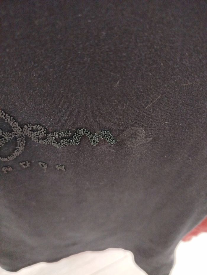 Tee shirt femme noir Pepe Jeans taille 38 - photo numéro 8