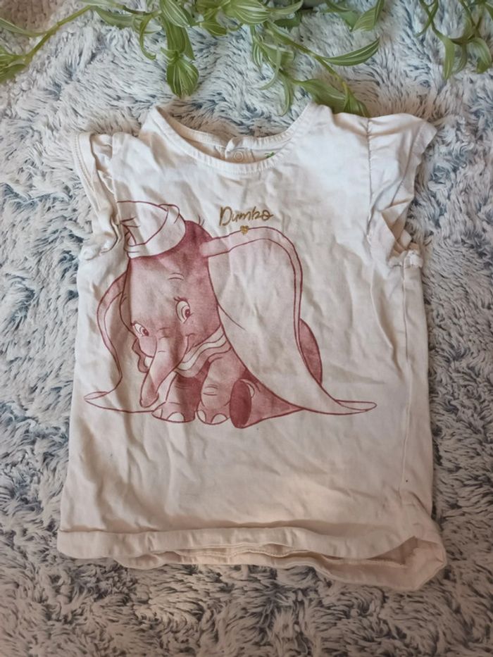 Tee shirt Dumbo 24m