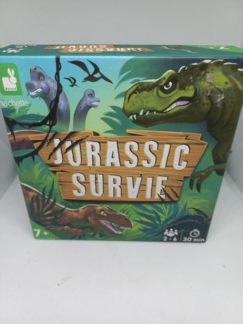 Jeu jurassic survie janod hachette