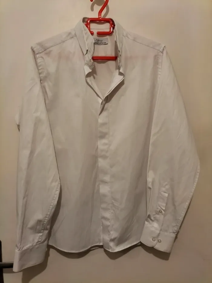 Chemise blanche homme