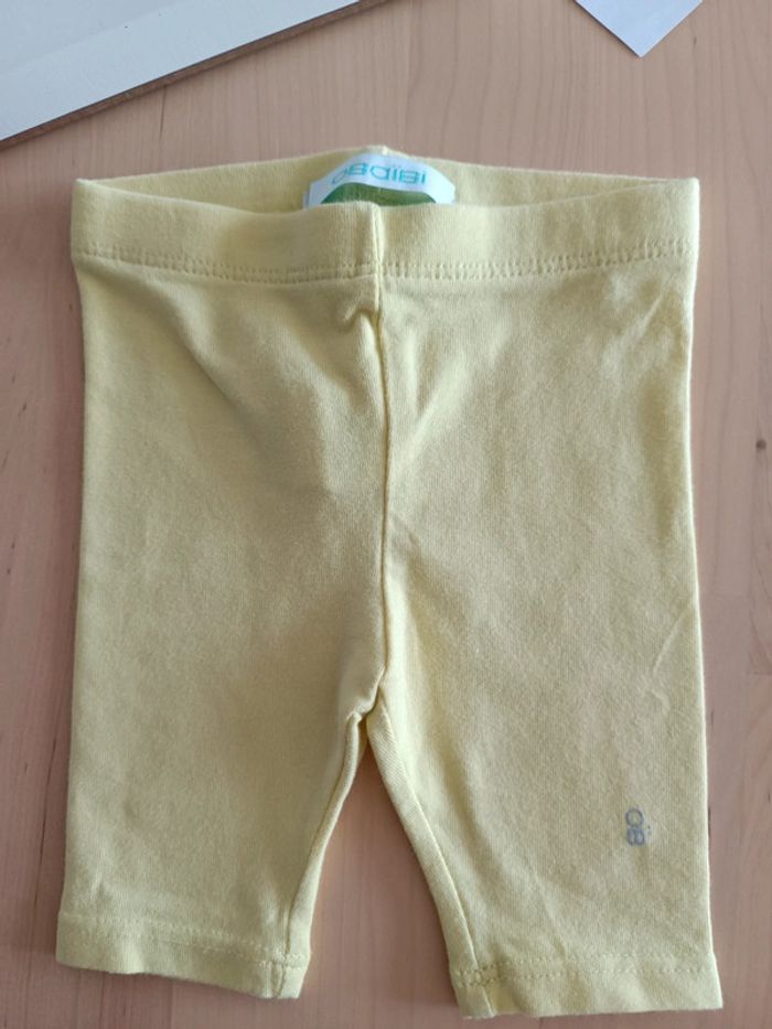 Legging jaune 3 mois obaibi - photo numéro 2