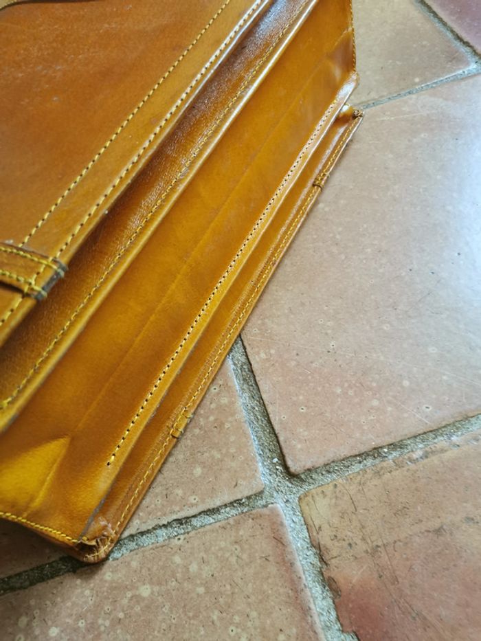 Sac Medecin vintage en cuir camel Spirit of St. Louis - photo numéro 4