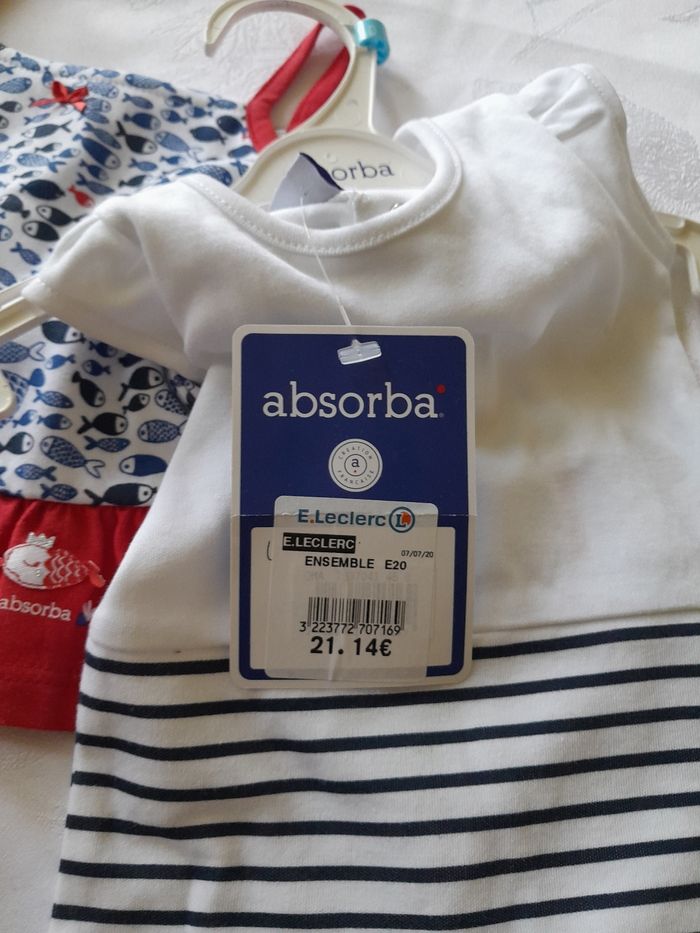 Ensemble été fille petit poisson - photo numéro 3