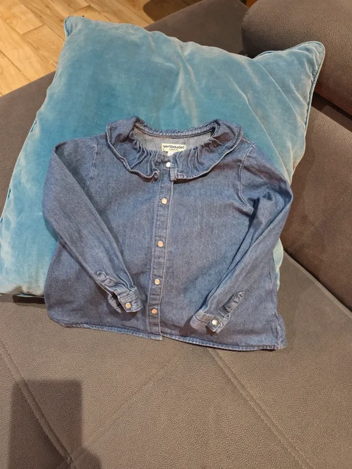 Chemise jean Vertbaudet 5 ans