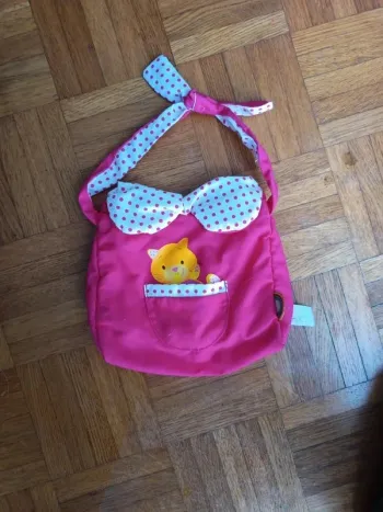 Sac jouet chat fille