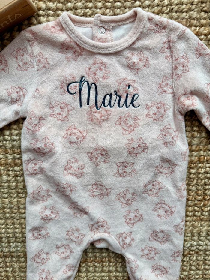 Pyjama velours Disney 3mois / 60cm - photo numéro 2