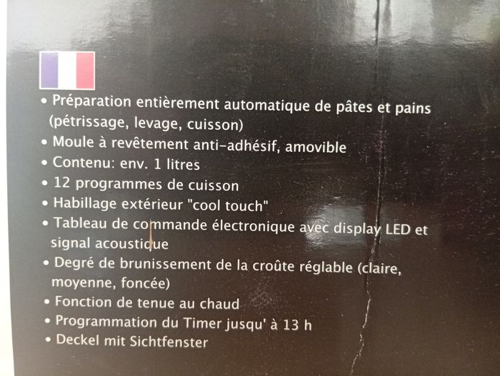 Machine à pain - photo numéro 5