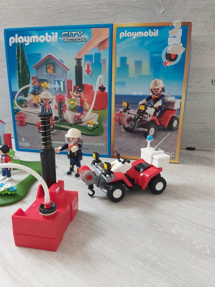 Playmobil pompiers city action - photo numéro 3