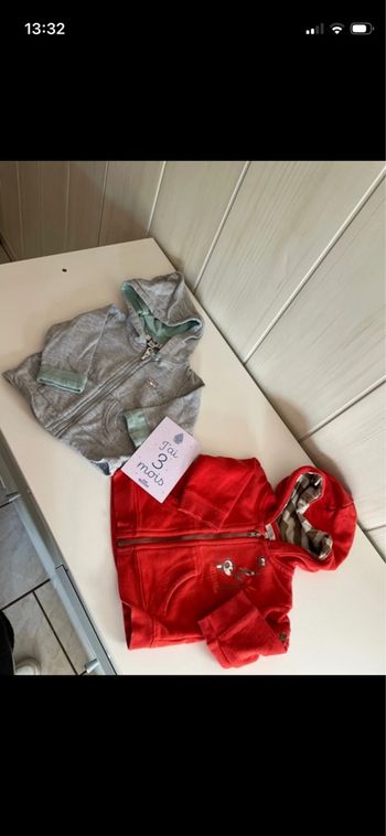 Lot de 2 gilet garçon 