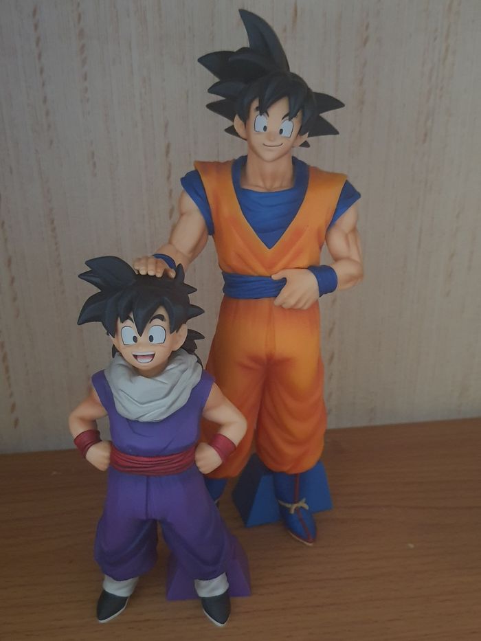 Figurines Dragon Ball Z Son Goku + Son Gohan : Zokei Ekiden - photo numéro 7