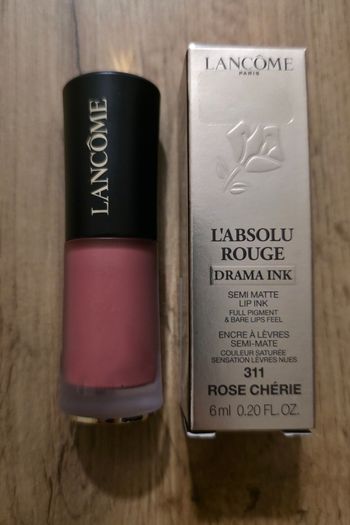 Lancome Rouge à lèvres Drama Ink Absolu 311 Rose Chérie