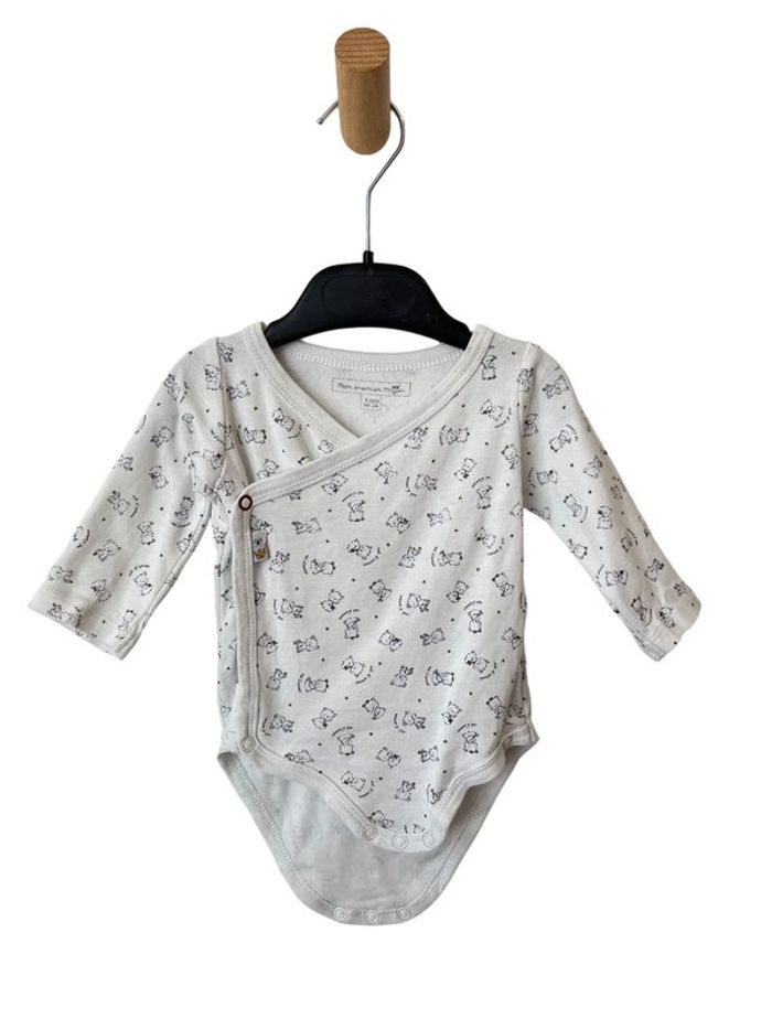 Body manches longues (oursons nid d’amour) - Sergent Major 3 mois (59cm)