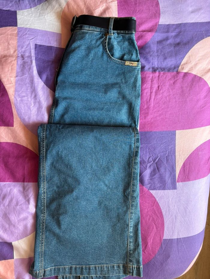 Jupe en jeans longue coupe crayon 90s Zaffiri 40 - photo numéro 5