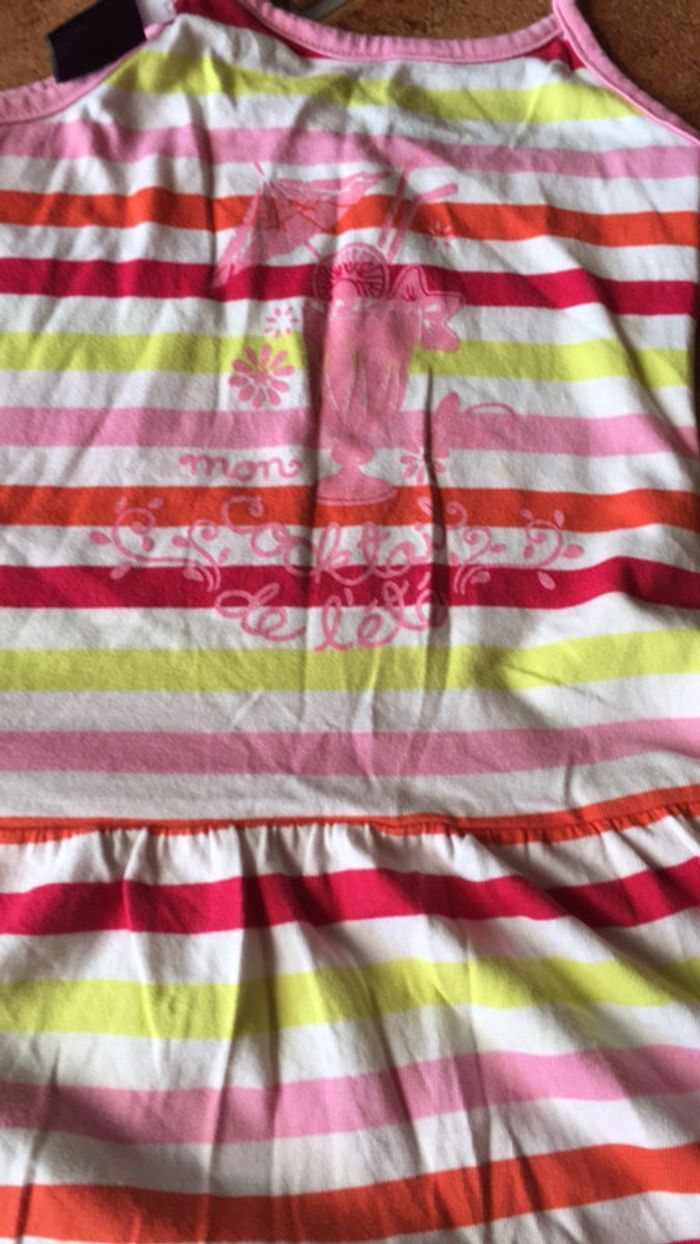 Robe d été sergent major 5 ans avec foulard à sorti taille unique - photo numéro 2
