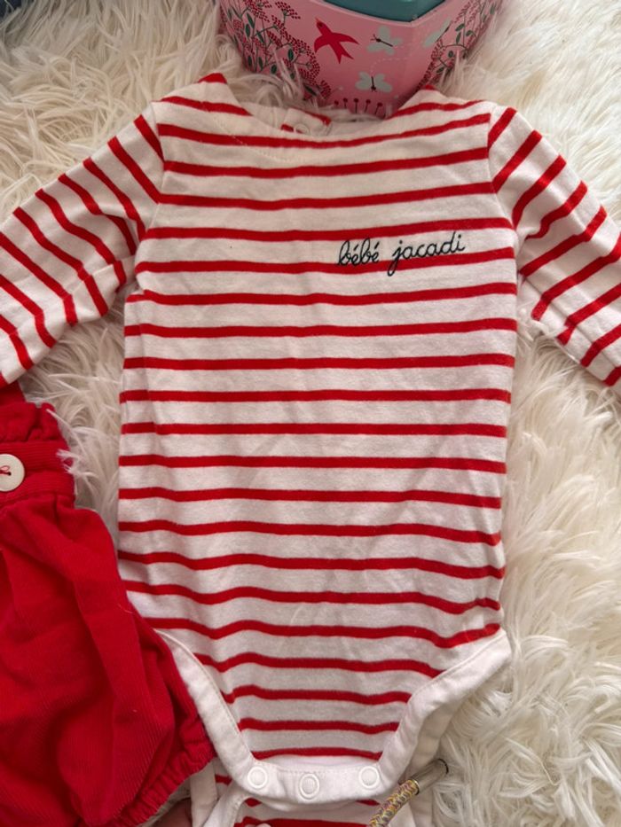 Body + barboteuse salopette Jacadi - photo numéro 5