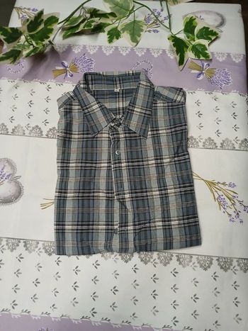 Chemise longue manche homme taille XL