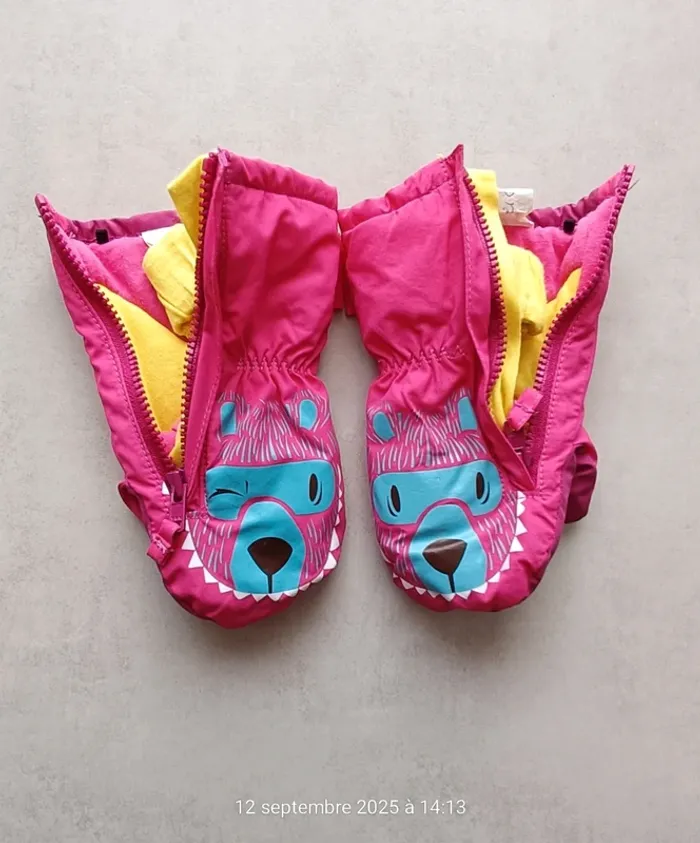 Gants de neiges fille - 18/24mois - photo numéro 6