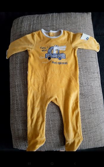 Grenouillère bébé chaude