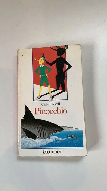 Livre Pinocchio Carlo Collodi Folio Junior 1991