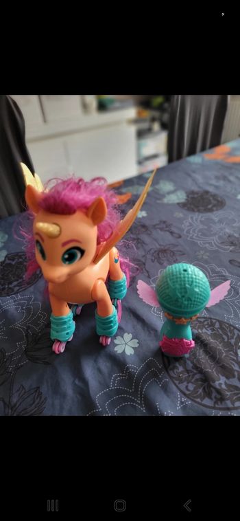 My little Poney en roller