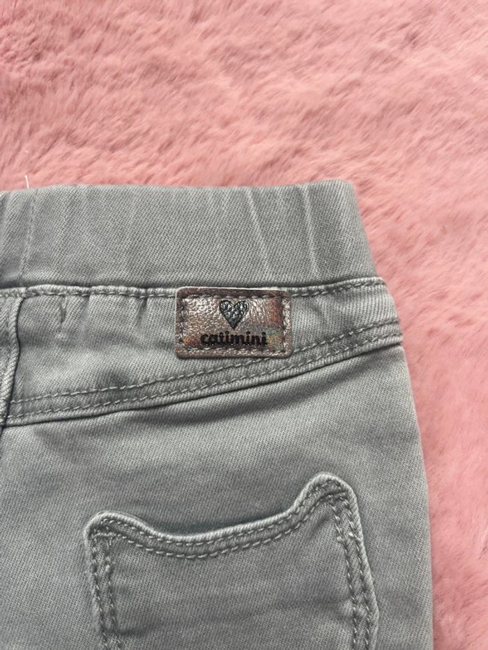 Pantalon gris catimini 12 mois bébé fille - photo numéro 6