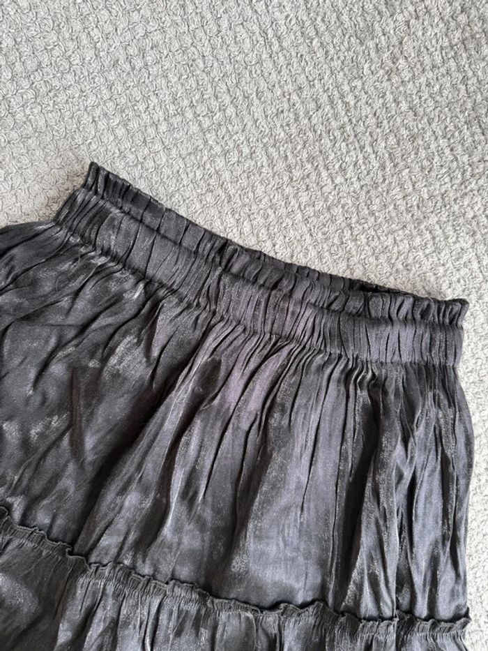 Mini Jupe noir élastique à la taille (36) - photo numéro 2