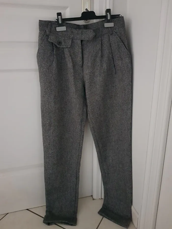 Pantalon à pinces