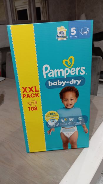 Le packs xxl Pampers  taille 5