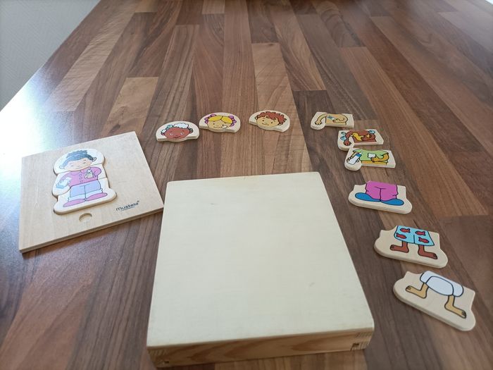 Puzzle bois bébé 3 pièces mustela - photo numéro 4