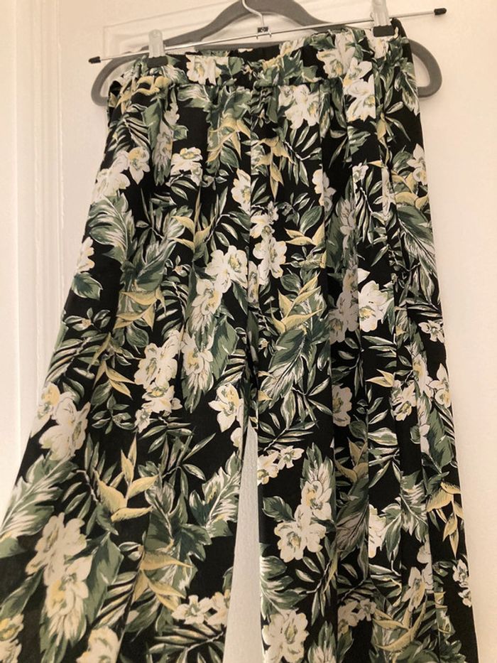 pantalon fluide à fleurs - photo numéro 3