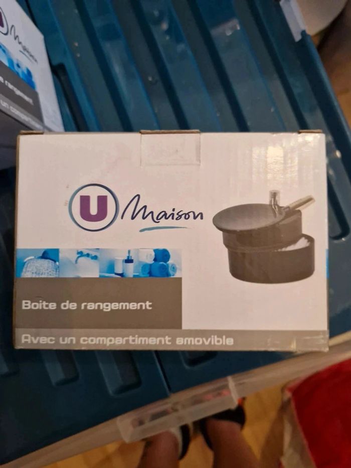 Boute de rangement noire neuve - photo numéro 2