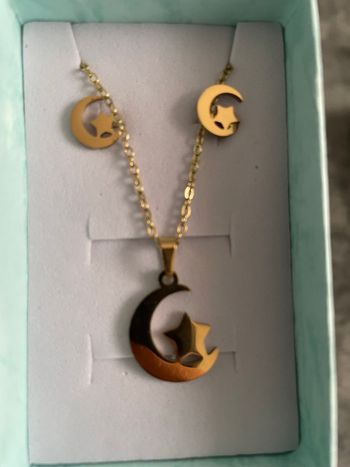 Collier + boucle d'oreilles