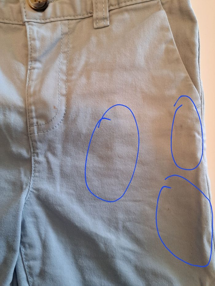 Lot de 2 shorts garçon 5 ans tachés - photo numéro 7