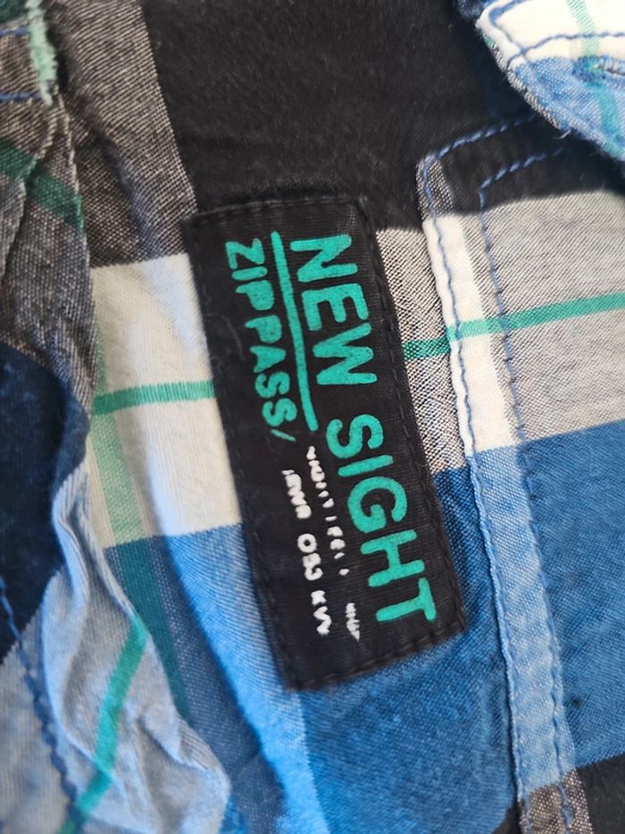 Chemise longue manche garçon taille 10 ans marque tissaia - photo numéro 2