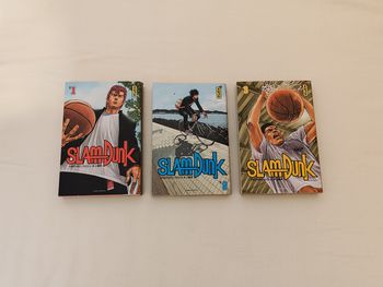 Lot de 3 livres Mangas Slam Dunk