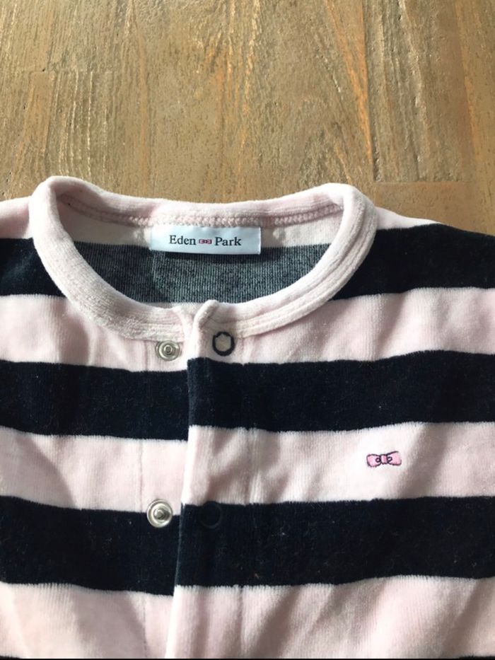 Pyjama velours Éden Park - photo numéro 2