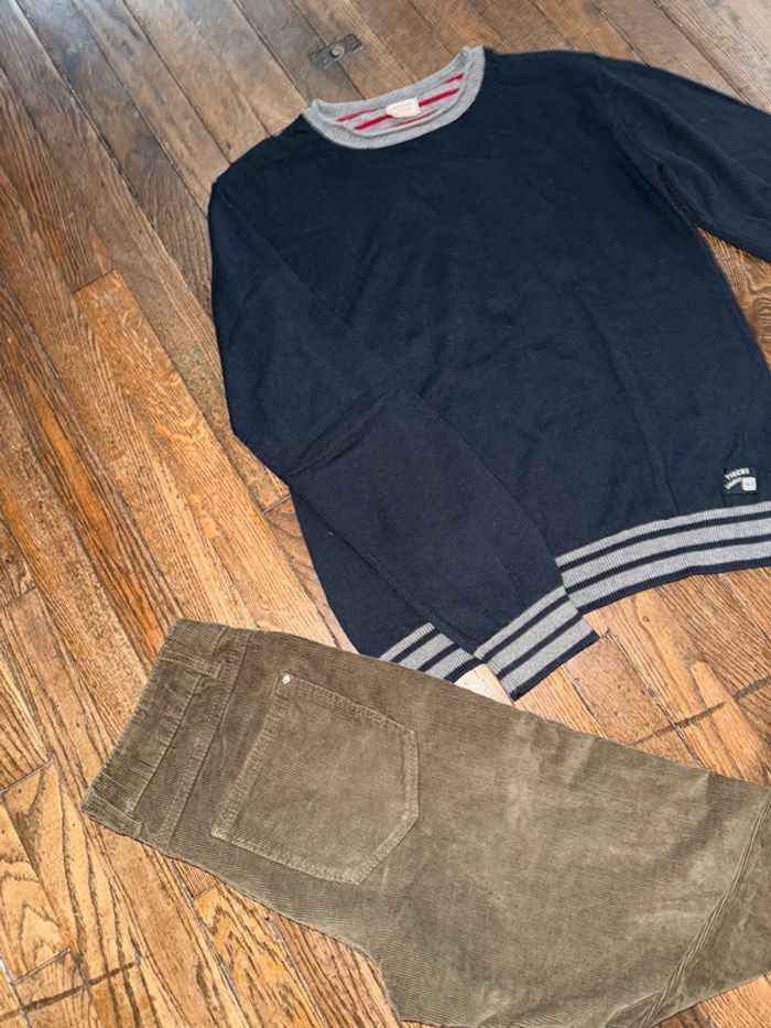 pull TAO et pantalon velour Monoprix 14 ans - photo numéro 2