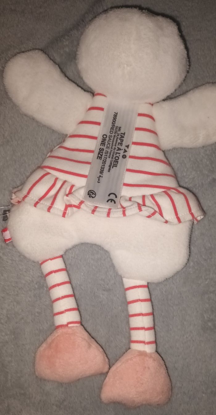 Doudou Oiseau plat tape à l'œil - photo numéro 2