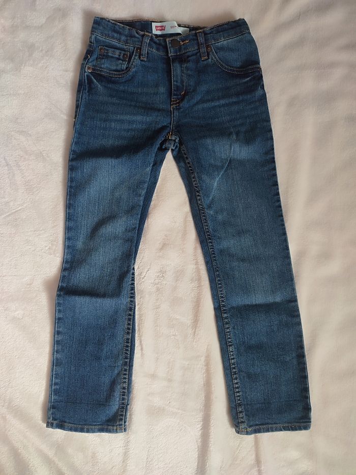 Jeans bleu slim 511 Levi's taille 8 ans